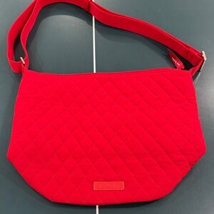 Vera Bradley Quilted Shoulder Bag – Classic Red